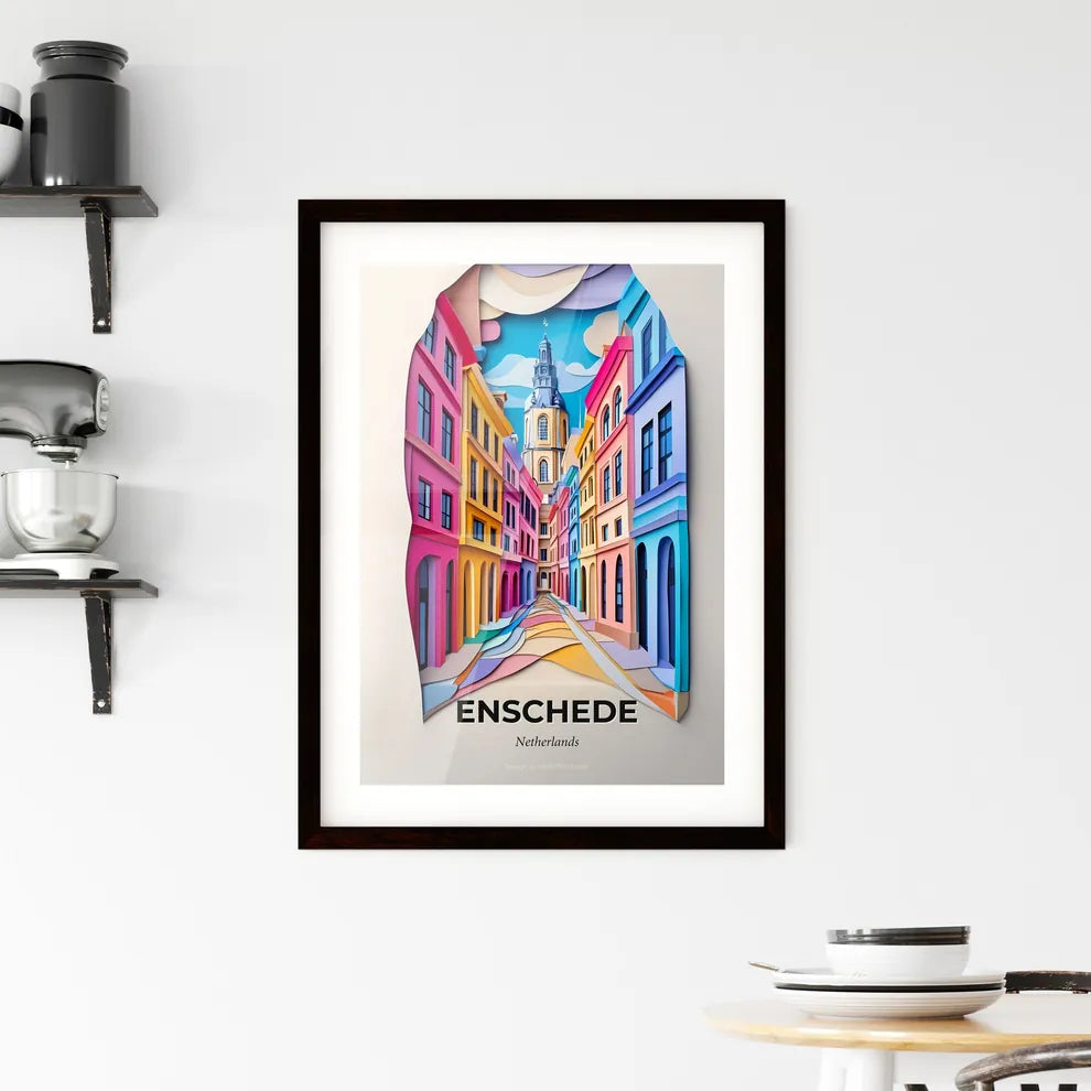 Vivid Enschede, Netherlands, Framed Wall Art