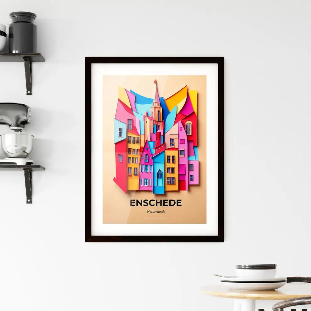 Vivid Enschede, Netherlands, Framed Wall Art