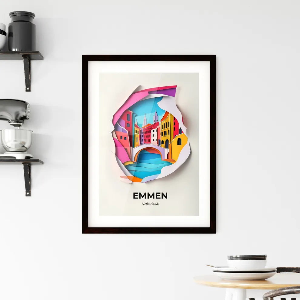 Vivid Emmen, Netherlands, Framed Wall Art