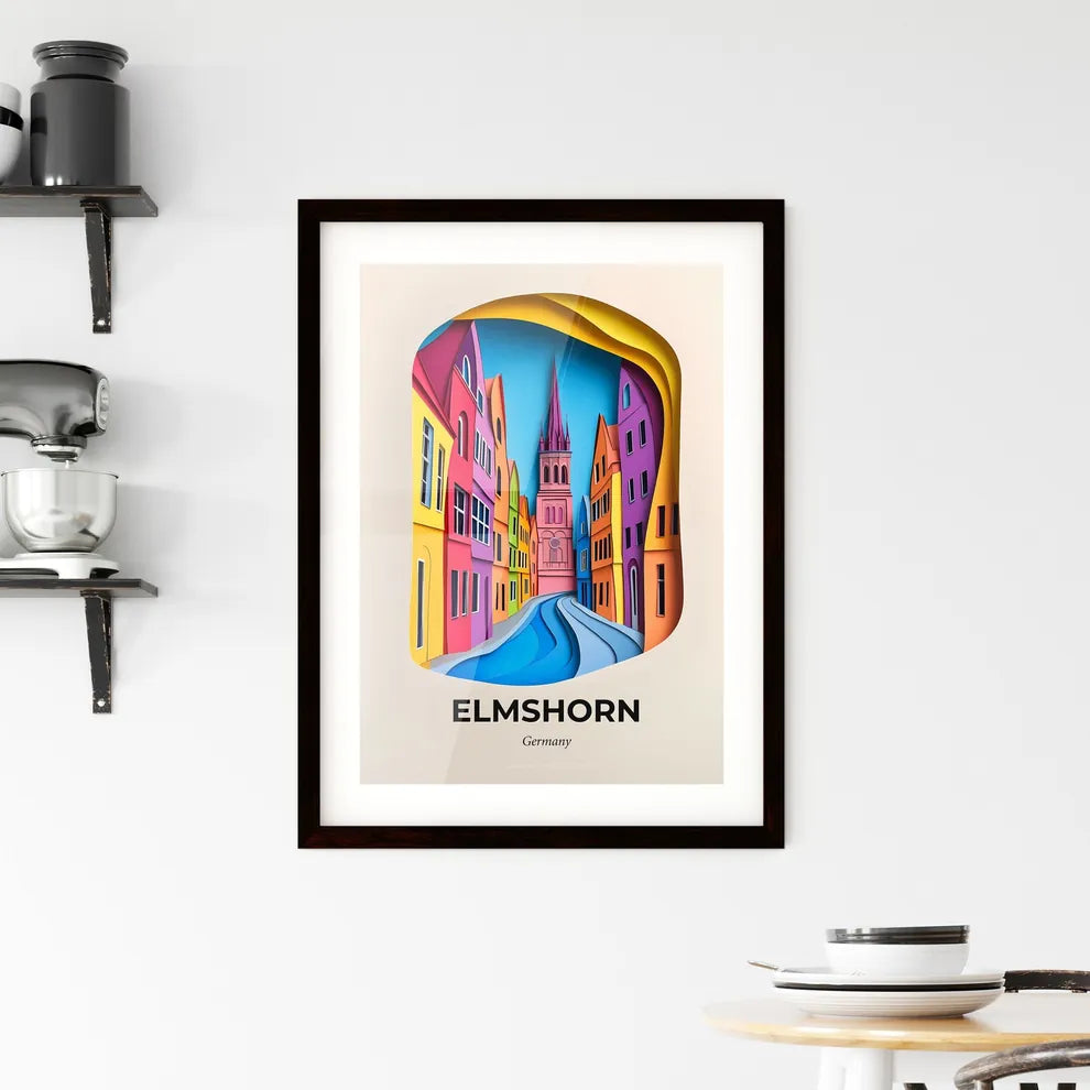Vivid Elmshorn, Germany, Framed Wall Art