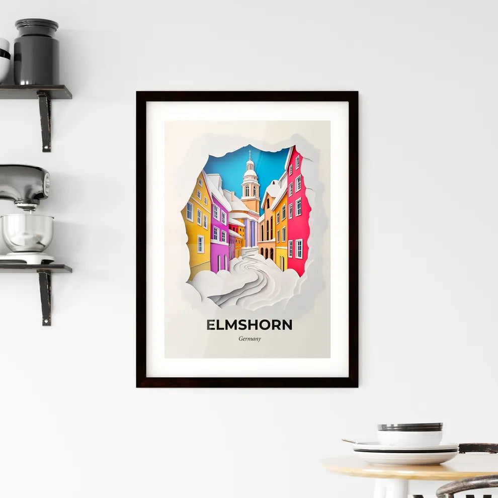 Vivid Elmshorn, Germany, Framed Wall Art