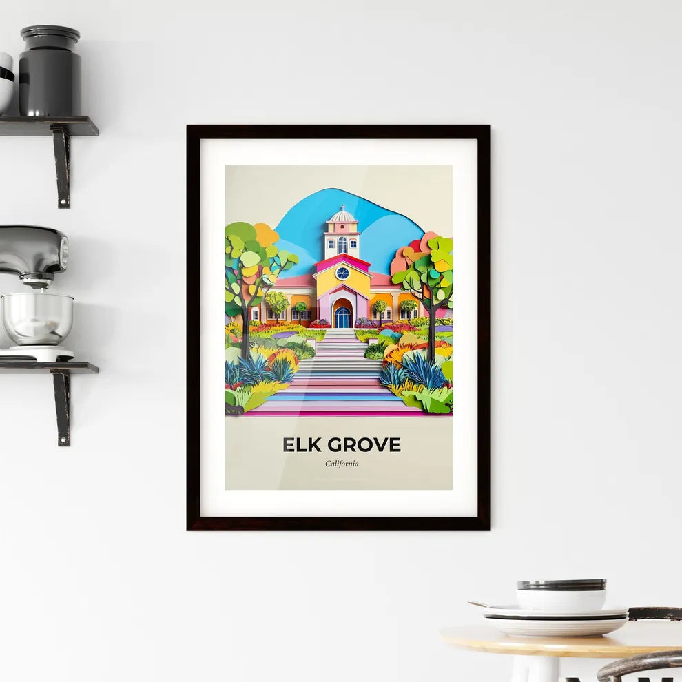 Vivid Elk Grove, California, Framed Wall Art