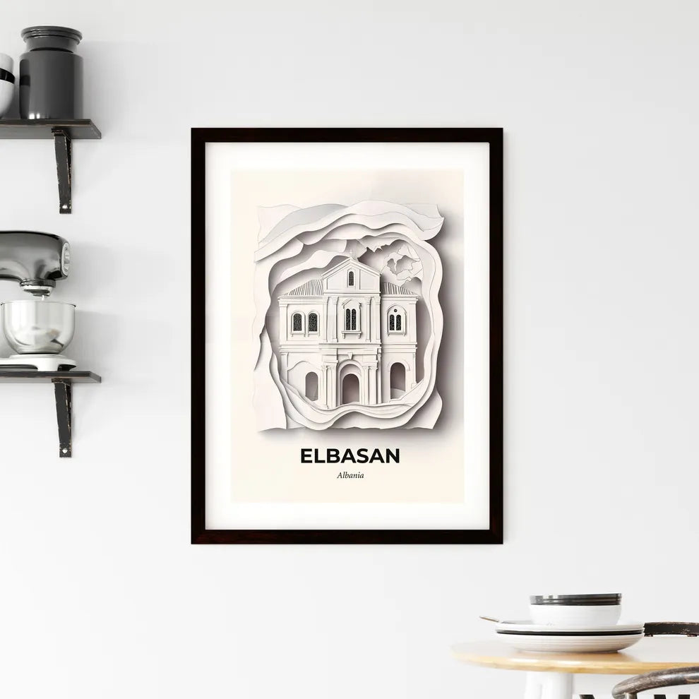 Vivid Elbasan, Albania, Framed Wall Art