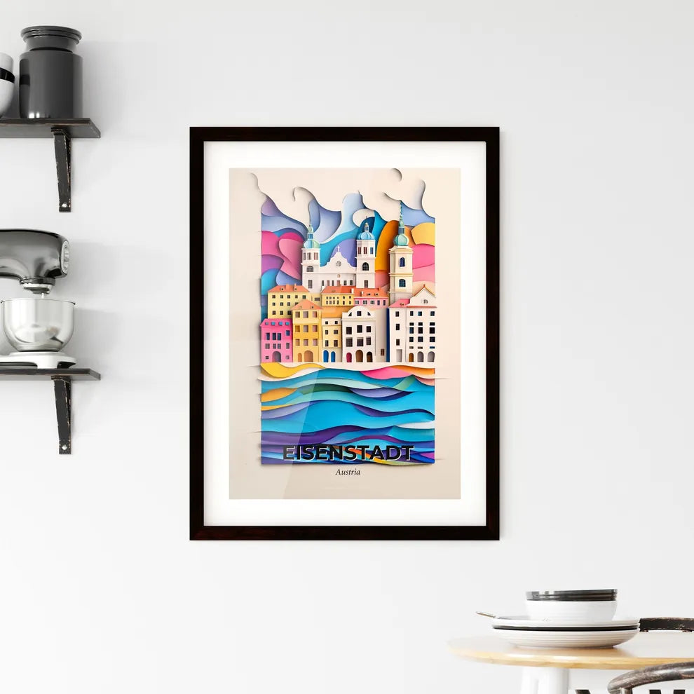 Vivid Eisenstadt, Austria, Framed Wall Art