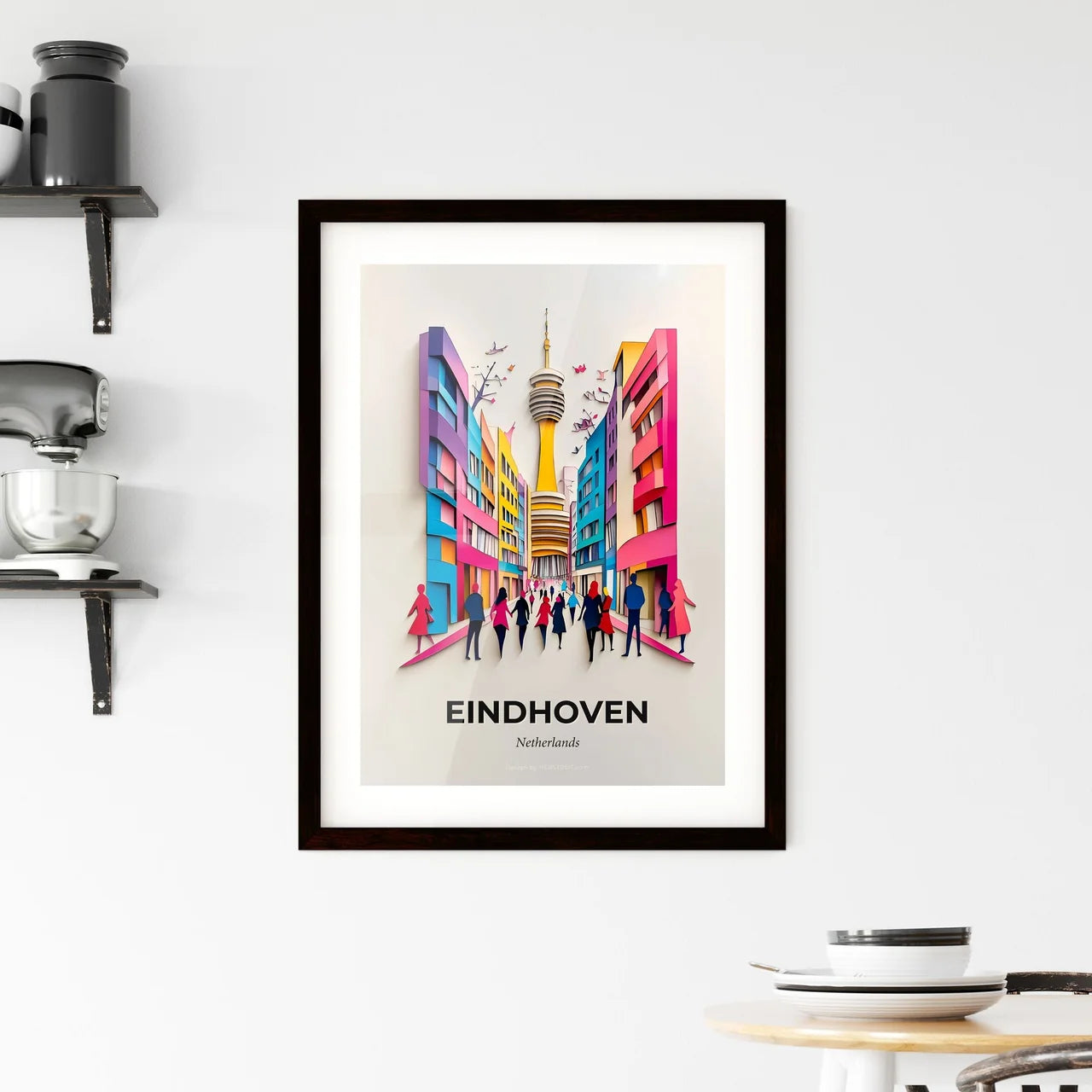 Vivid Eindhoven, Netherlands, Framed Wall Art