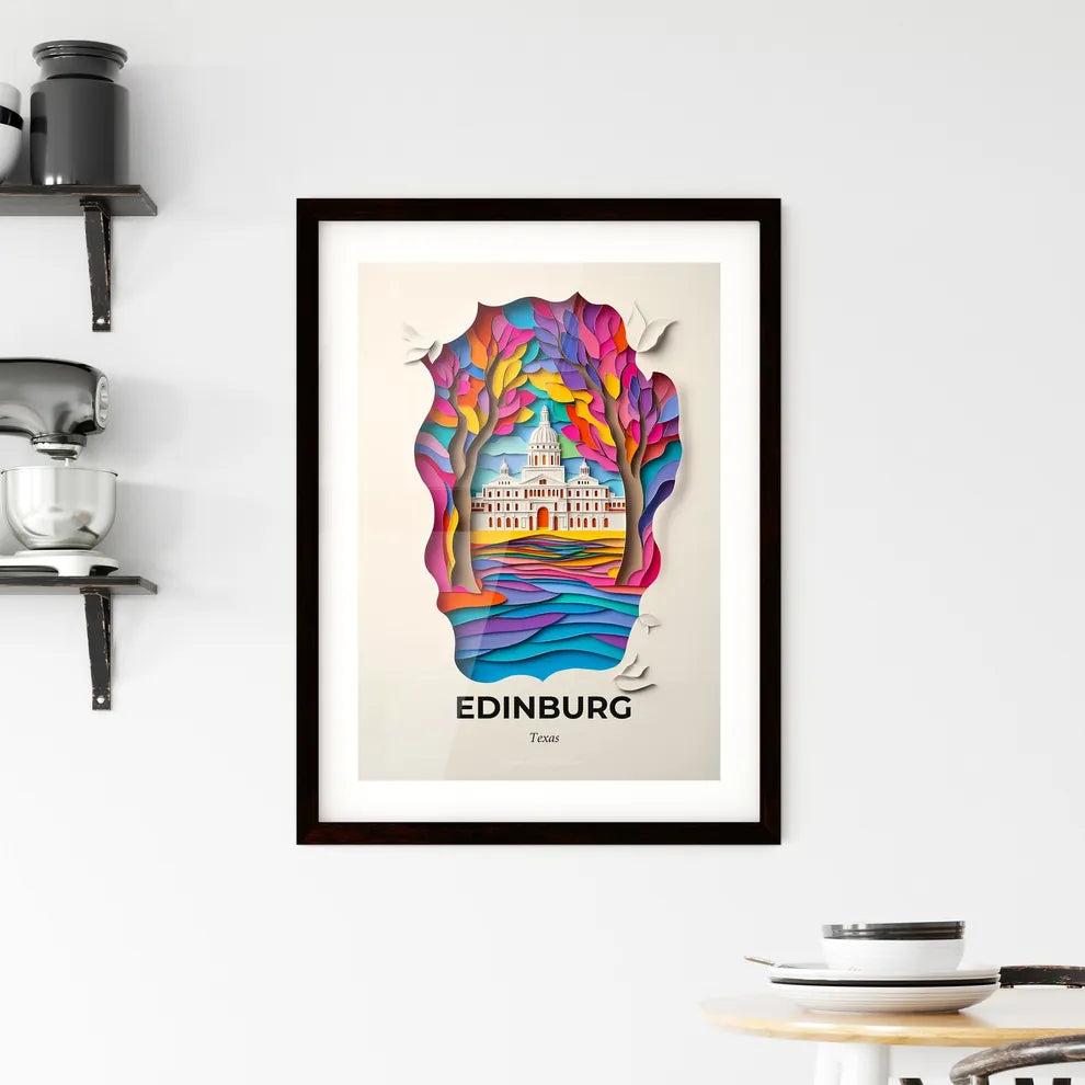 Vivid Edinburg, Texas, Framed Wall Art