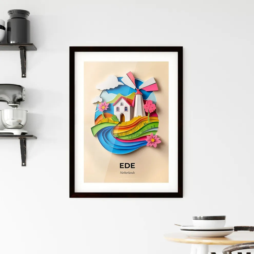 Vivid Ede, Netherlands, Framed Wall Art