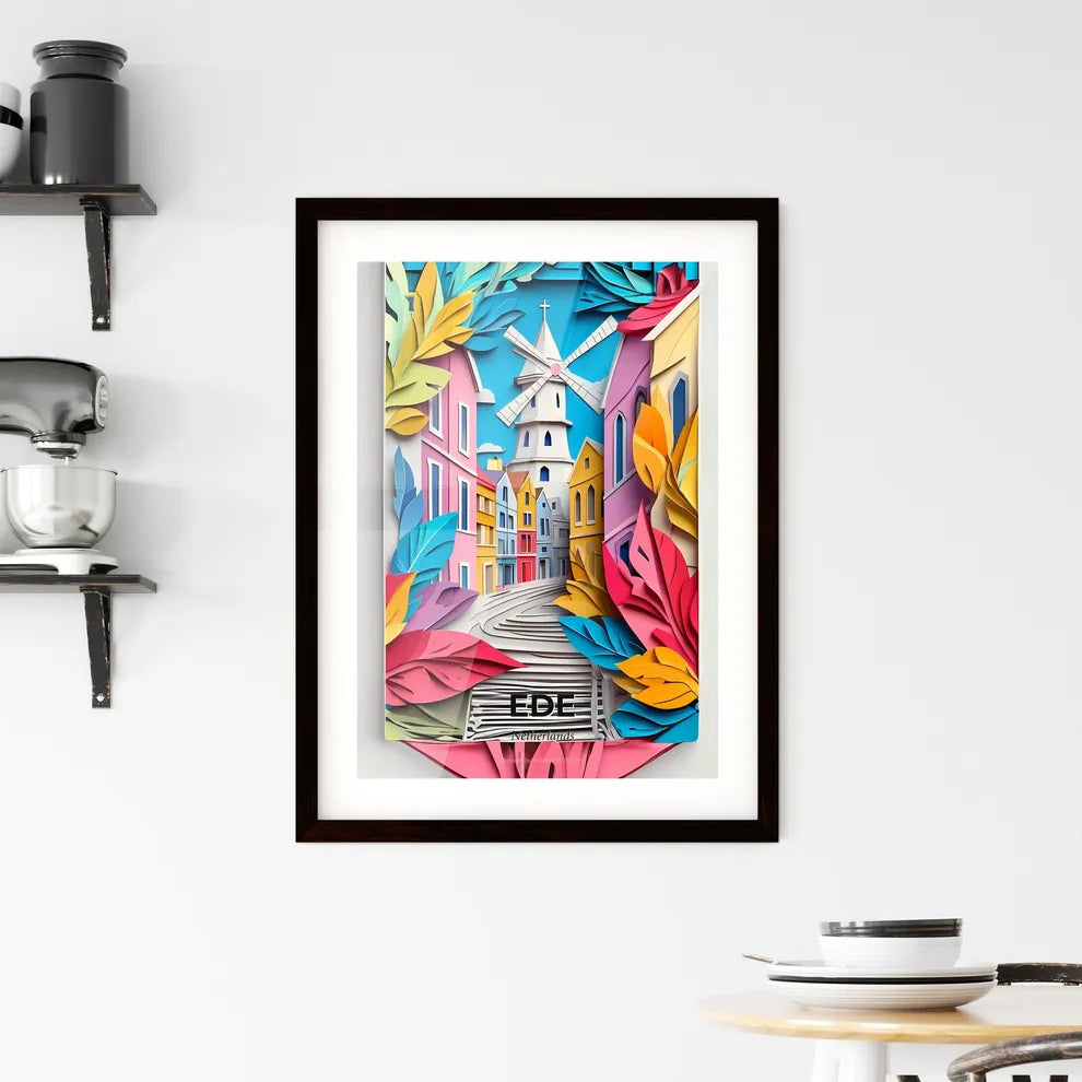 Vivid Ede, Netherlands, Framed Wall Art