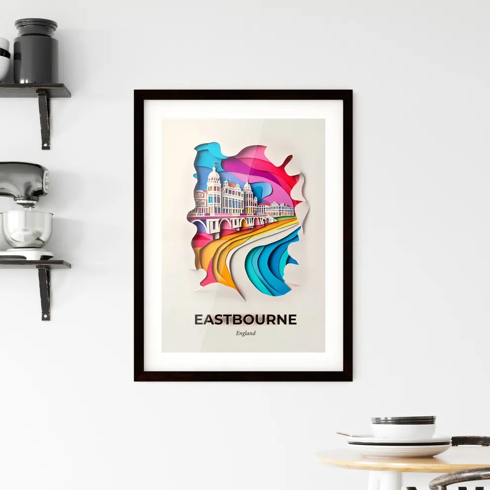 Vivid Eastbourne, England, Framed Wall Art
