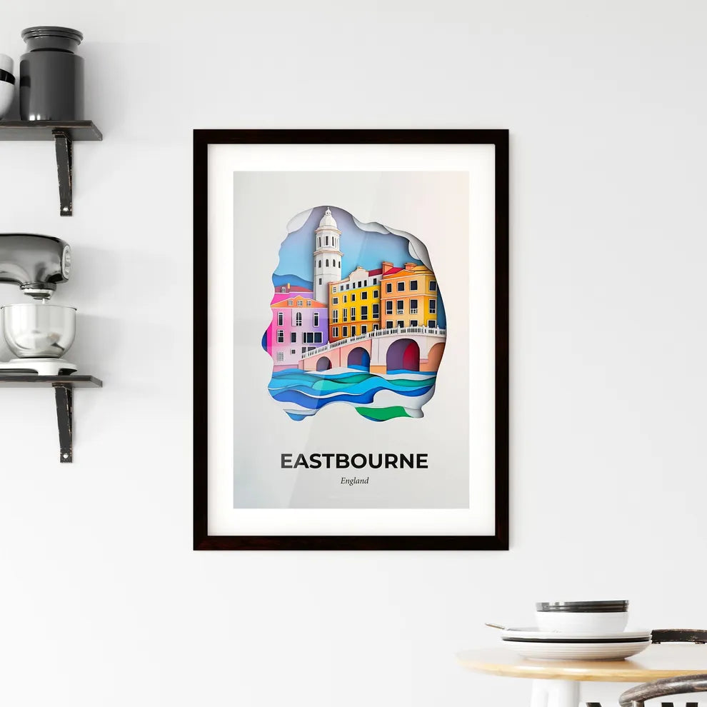 Vivid Eastbourne, England, Framed Wall Art