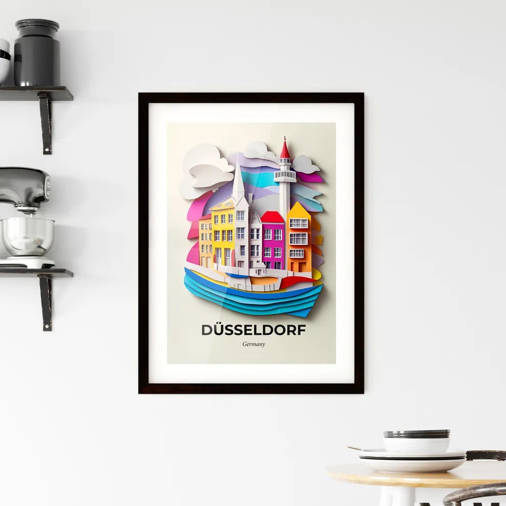 Vivid Düsseldorf, Germany, Framed Wall Art