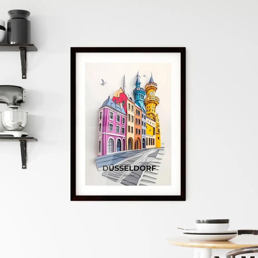 Vivid Düsseldorf, Germany, Framed Wall Art