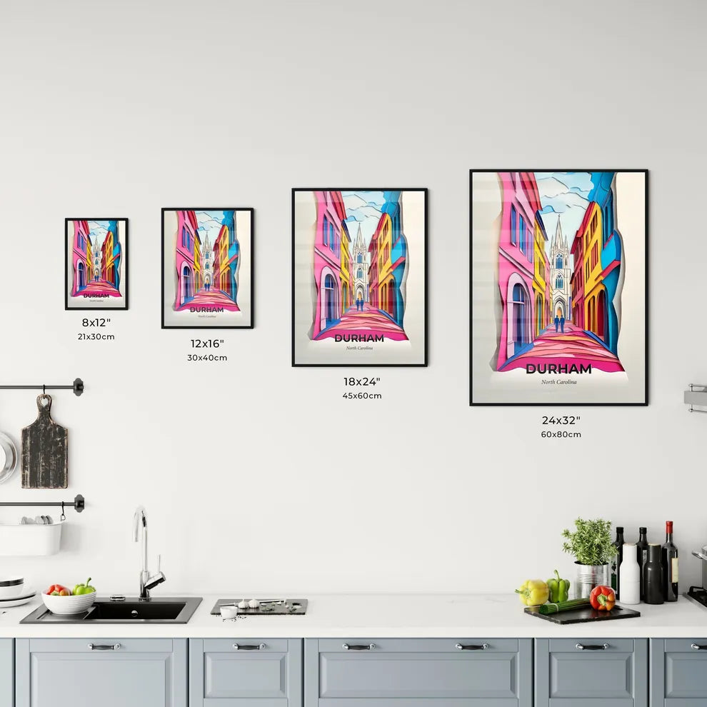 Vivid Durham, North Carolina, Kitchen Art