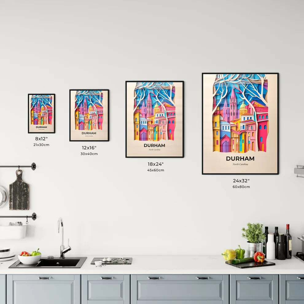 Vivid Durham, North Carolina, Kitchen Art