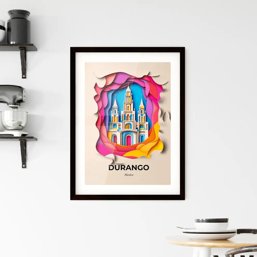 Vivid Durango, Mexico, Framed Wall Art