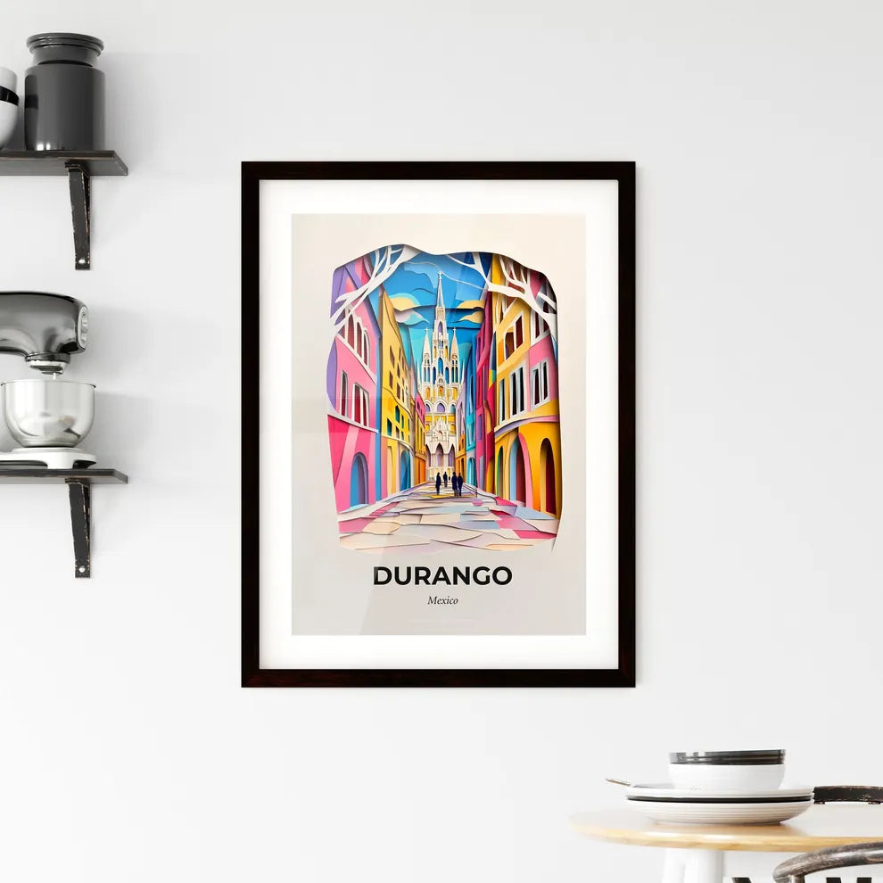 Vivid Durango, Mexico, Framed Wall Art