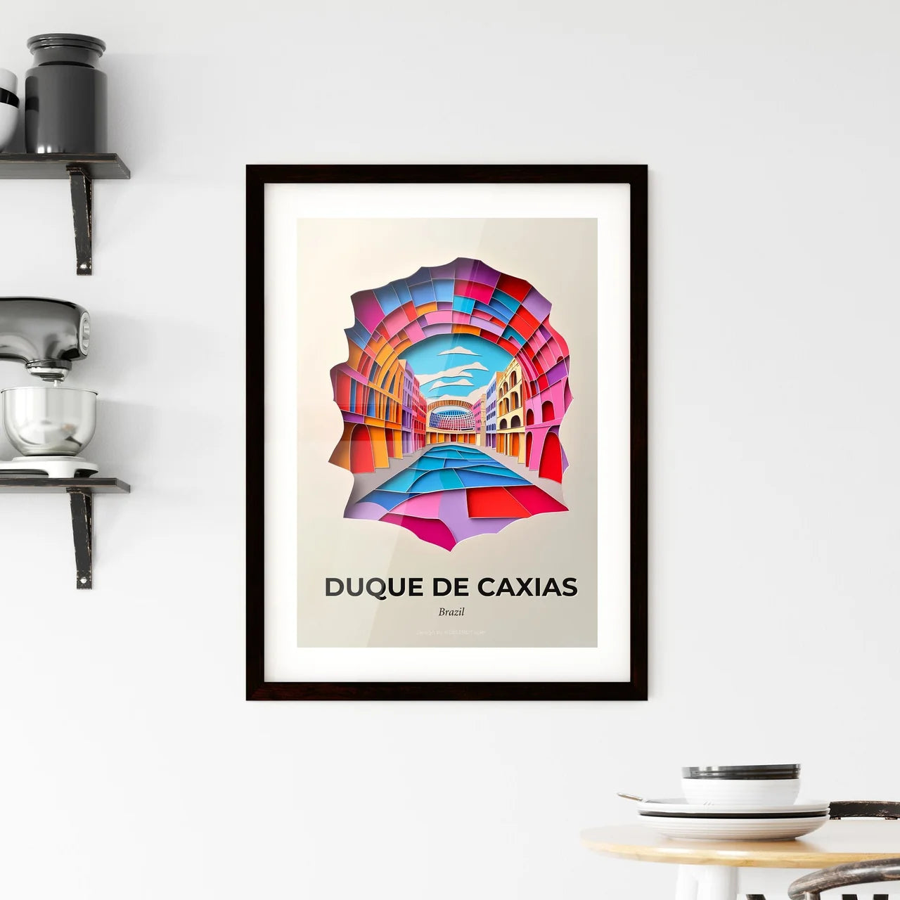Vivid Duque de Caxias, Brazil, Framed Wall Art