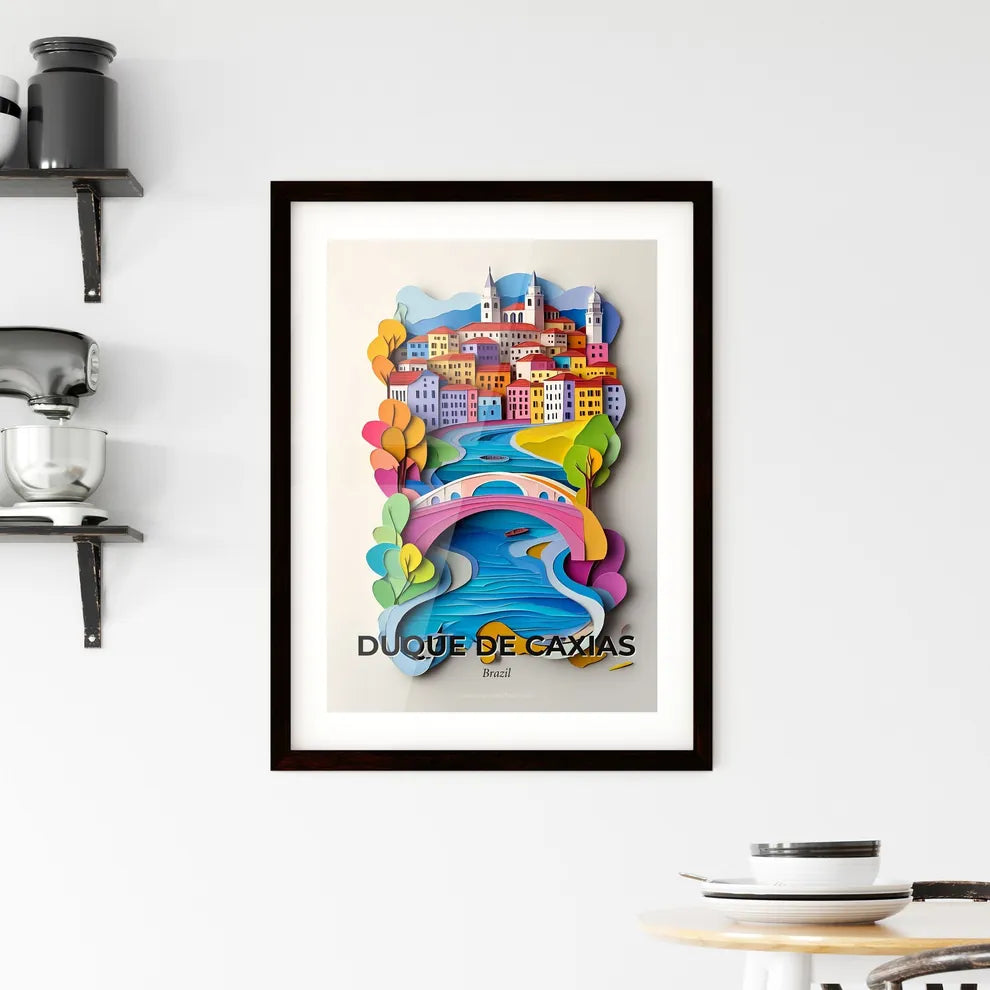 Vivid Duque de Caxias, Brazil, Framed Wall Art