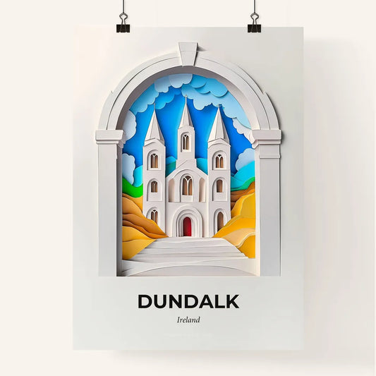 Vivid Dundalk, Ireland, Colorful Poster
