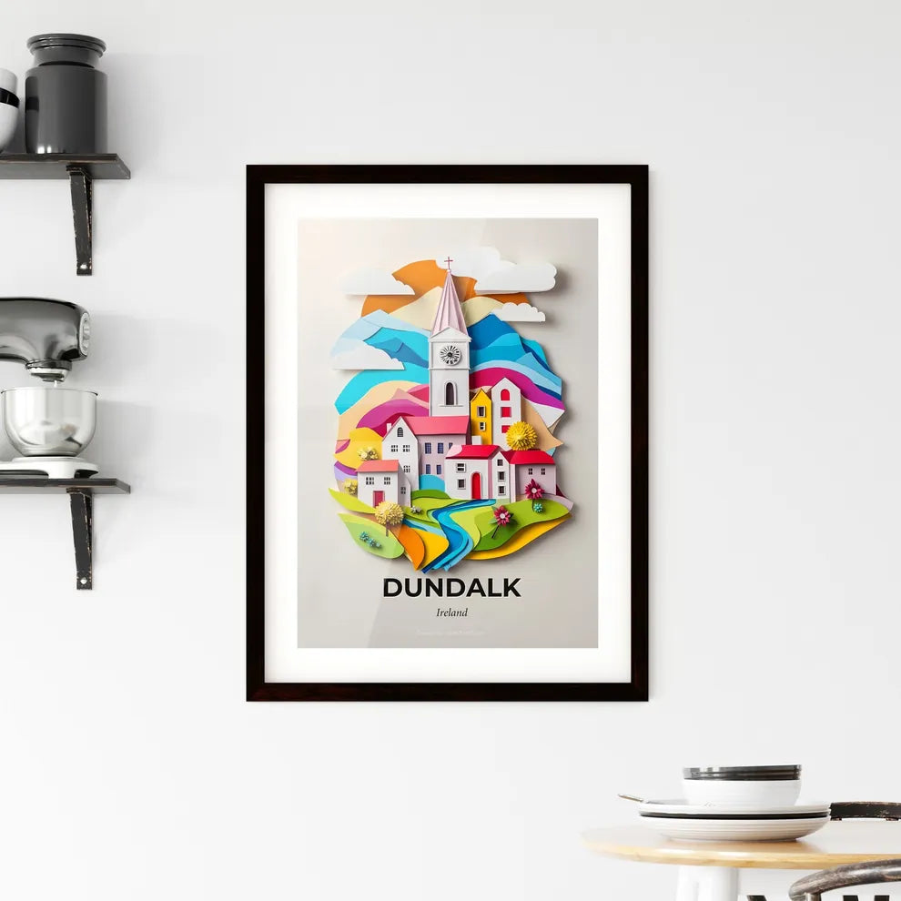 Vivid Dundalk, Ireland, Framed Wall Art