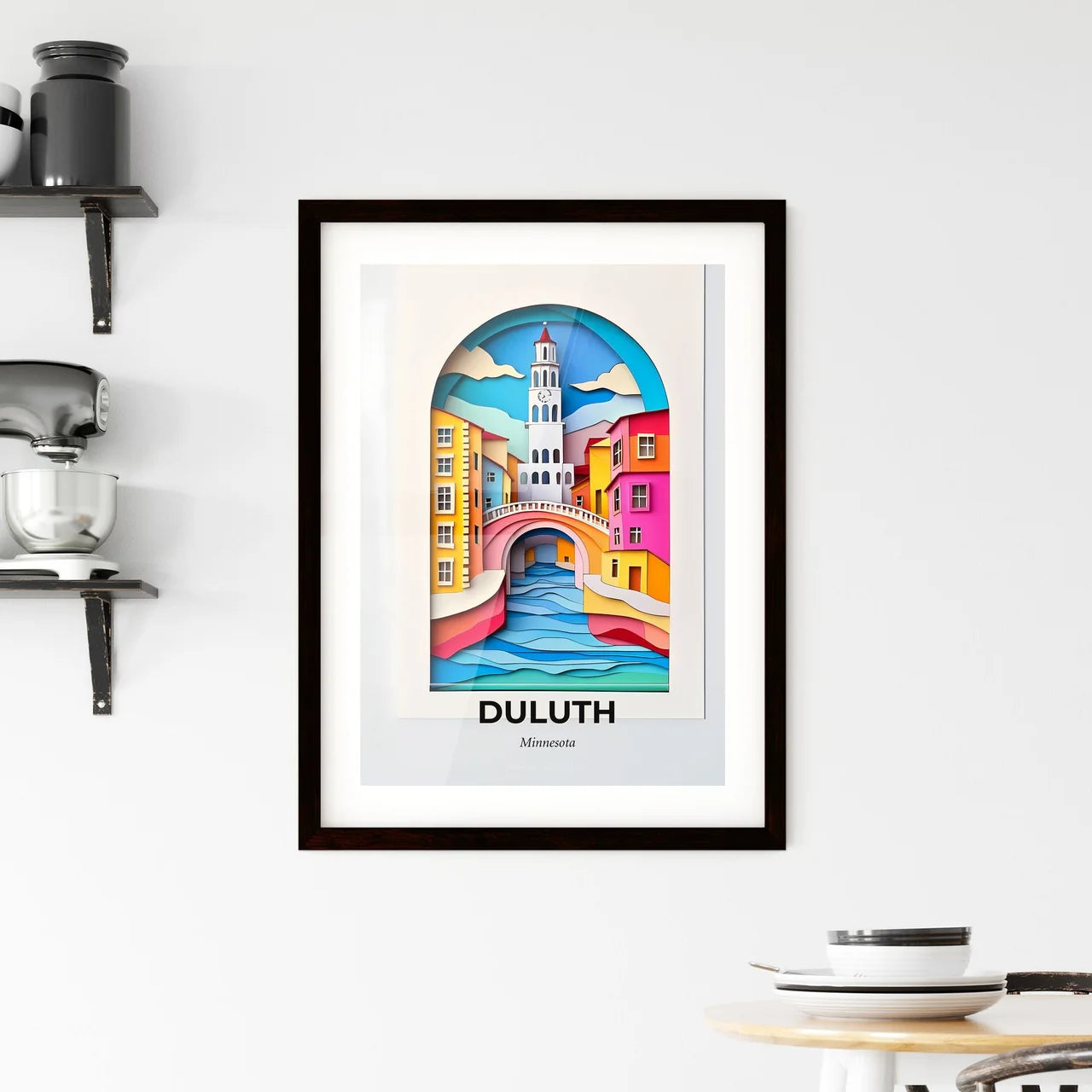 Vivid Duluth, Minnesota, Framed Wall Art