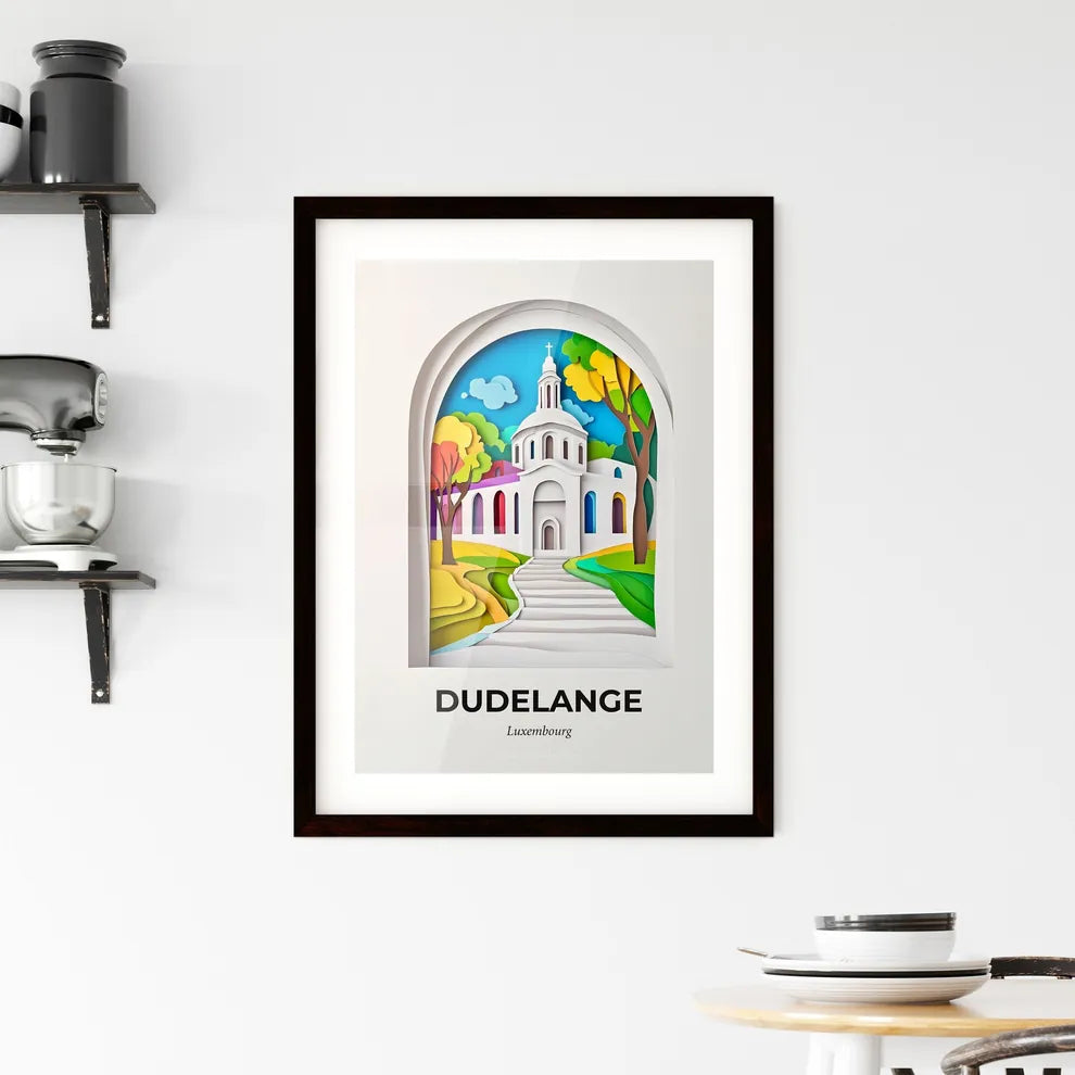 Vivid Dudelange, Luxembourg, Framed Wall Art