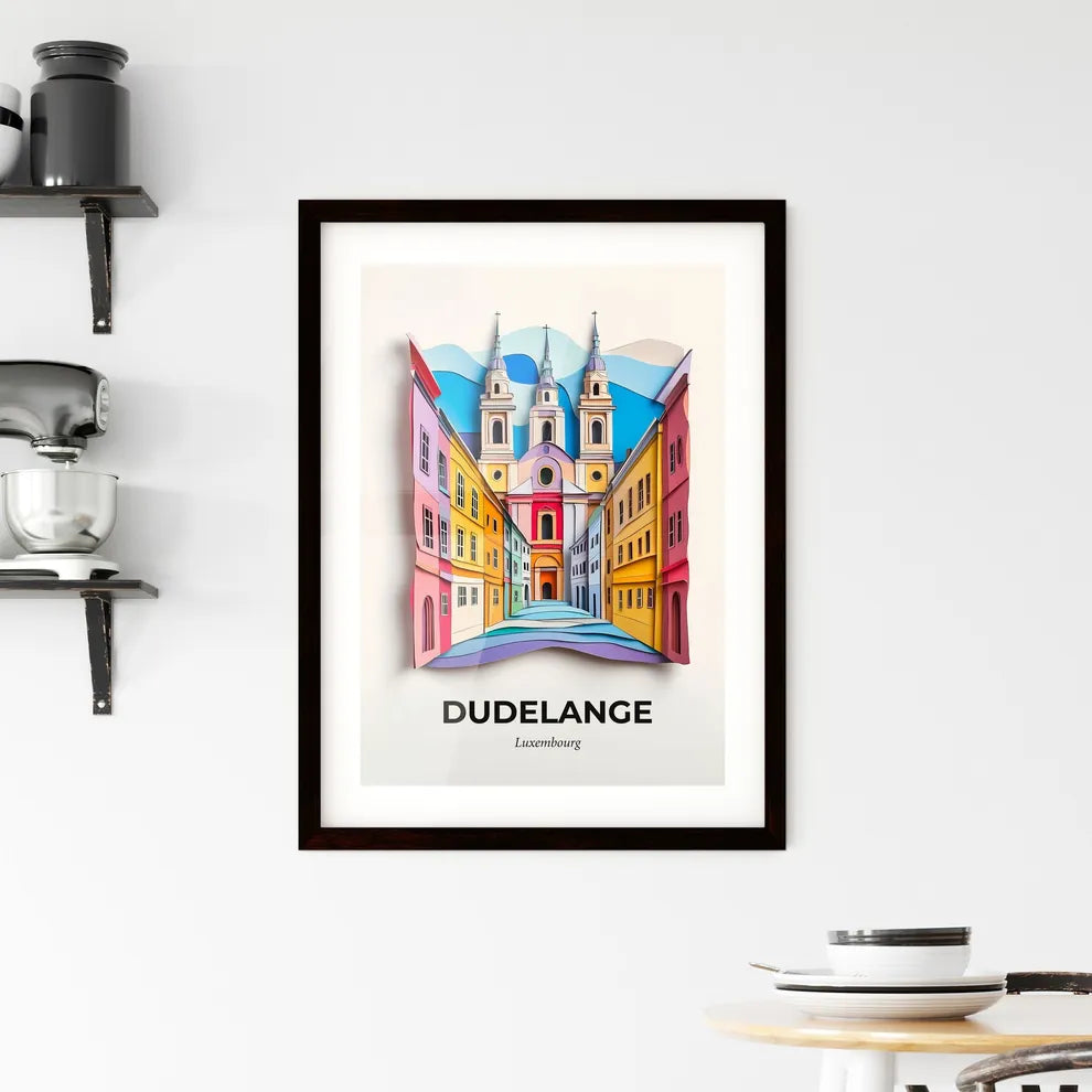 Vivid Dudelange, Luxembourg, Framed Wall Art