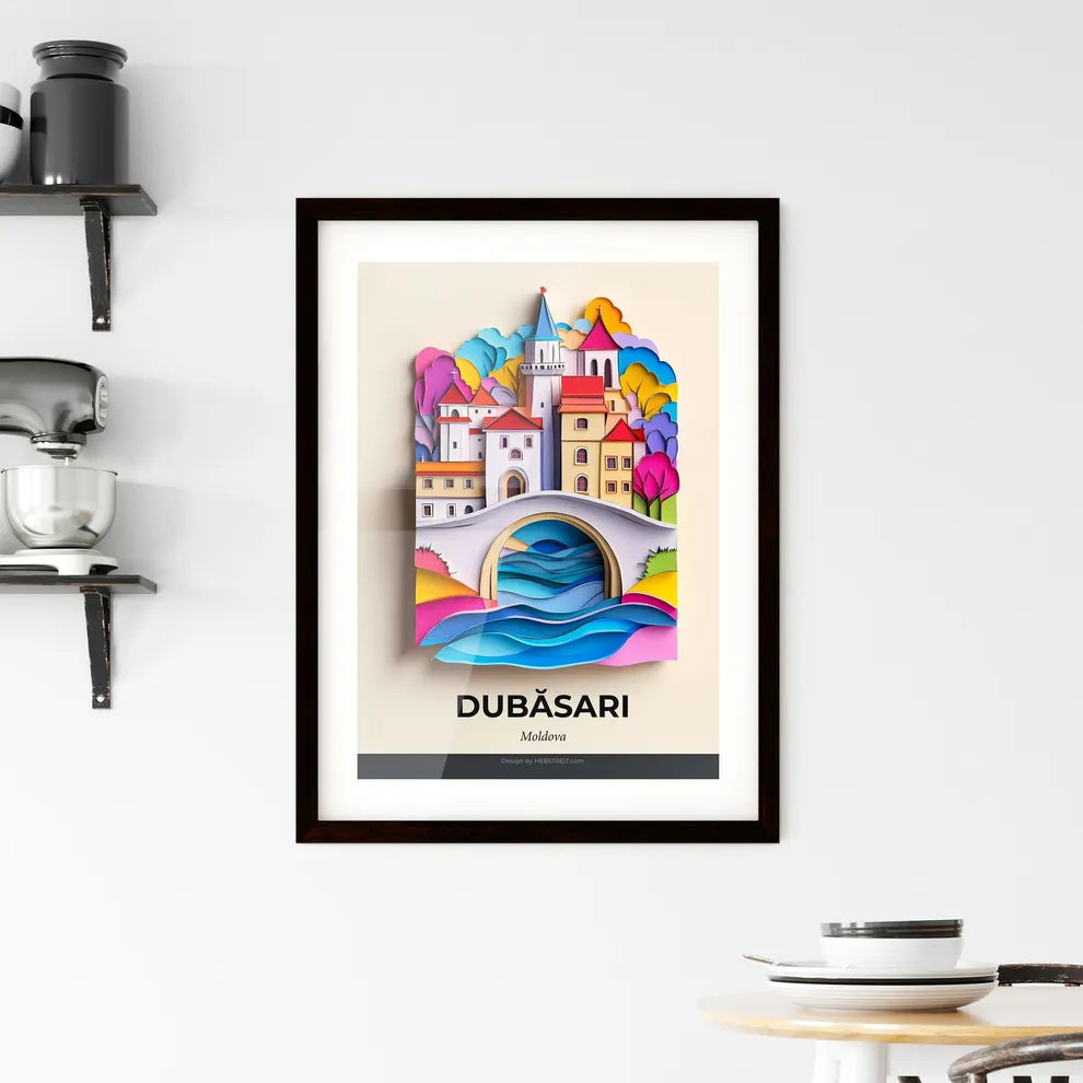Vivid Dubăsari, Moldova, Framed Wall Art