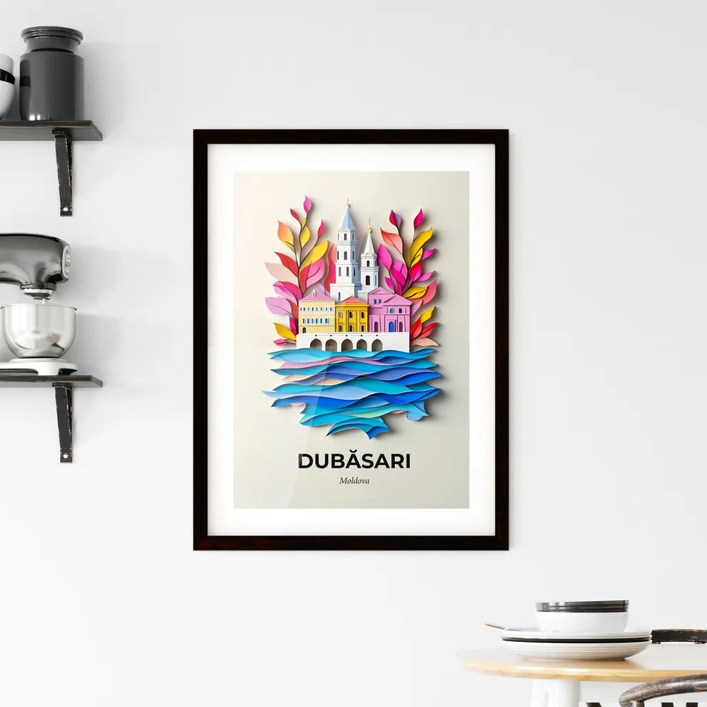 Vivid Dubăsari, Moldova, Framed Wall Art