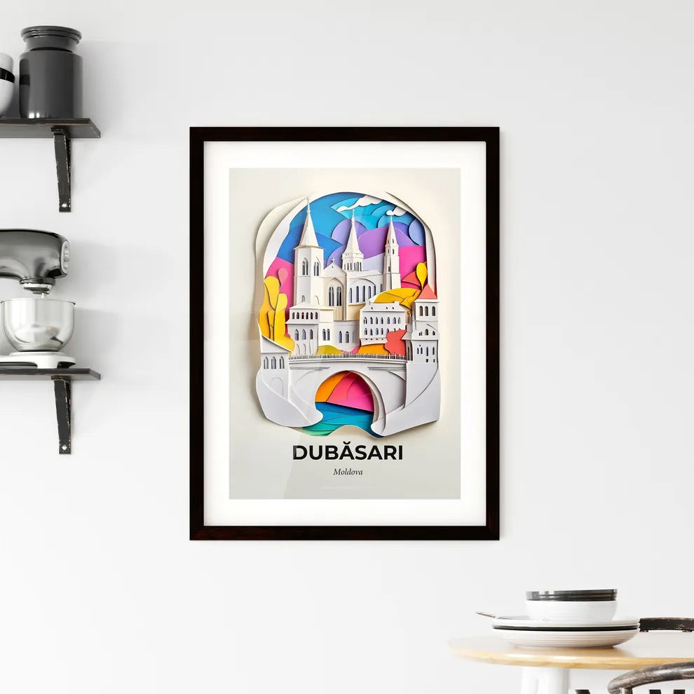Vivid Dubăsari, Moldova, Framed Wall Art