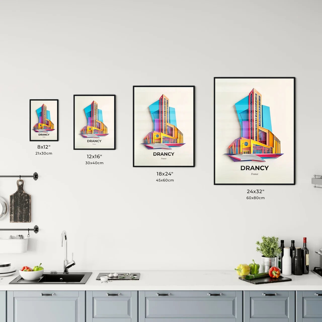 Vivid Drancy, France, Kitchen Art