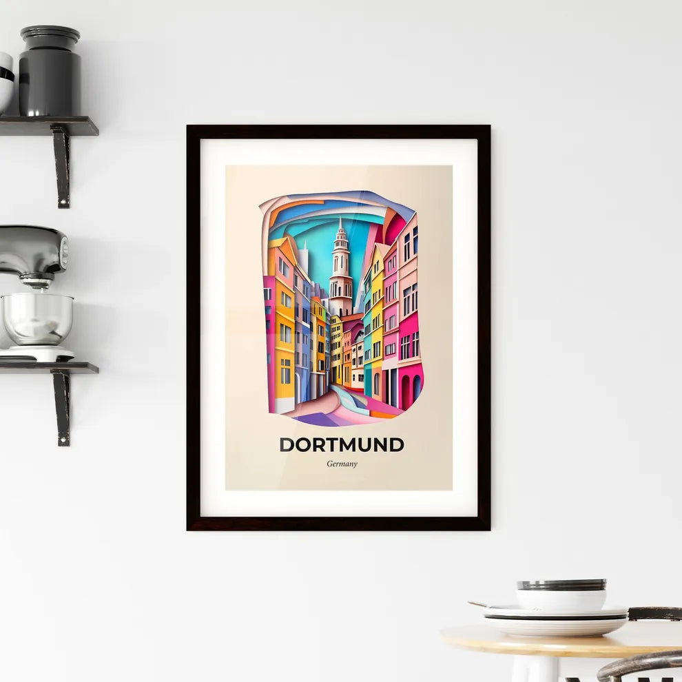 Vivid Dortmund, Germany, Framed Wall Art