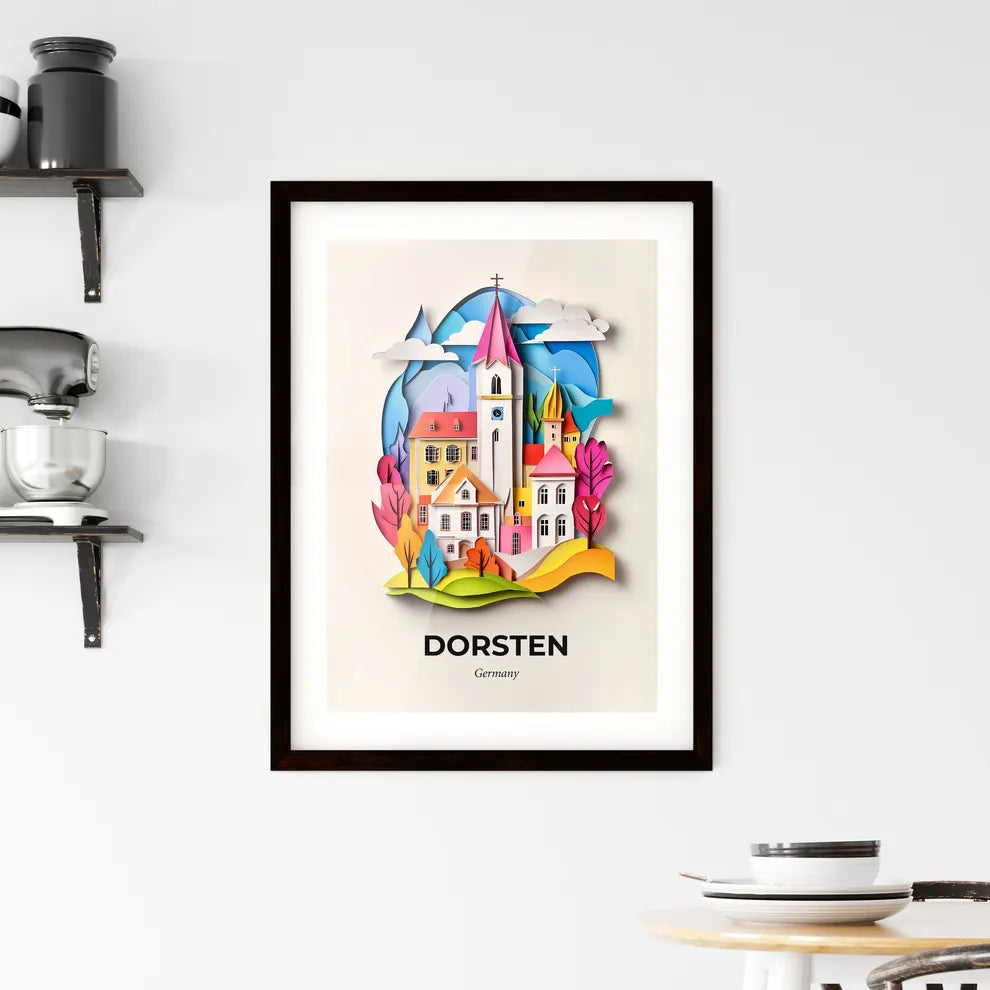 Vivid Dorsten, Germany, Framed Wall Art
