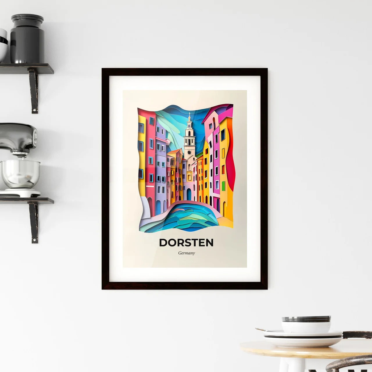 Vivid Dorsten, Germany, Framed Wall Art