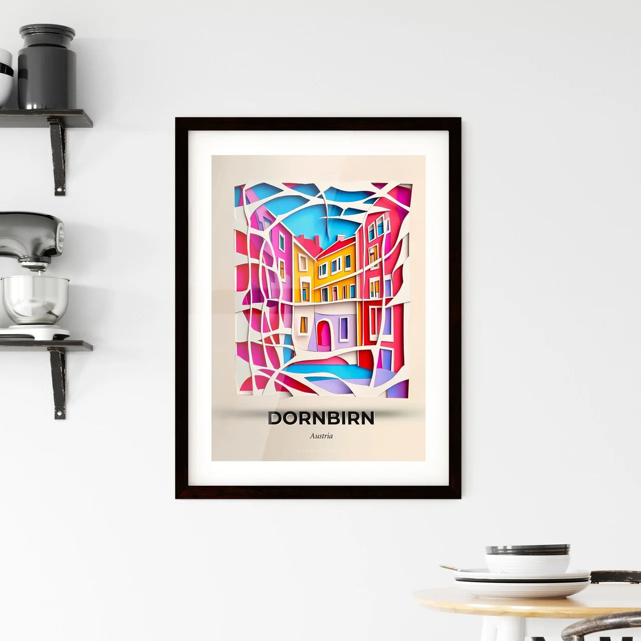 Vivid Dornbirn, Austria, Framed Wall Art