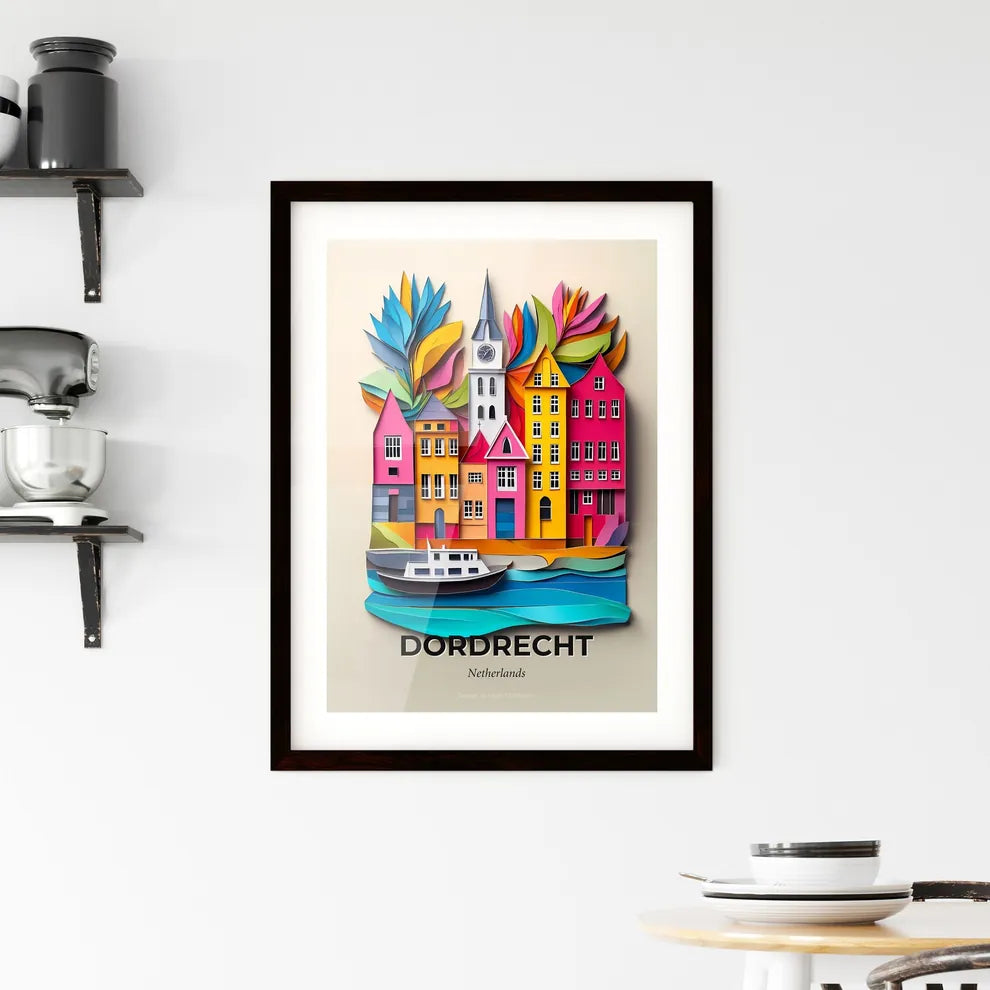 Vivid Dordrecht, Netherlands, Framed Wall Art