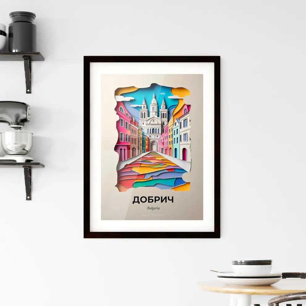 Vivid Dobrich, Bulgaria, Framed Wall Art