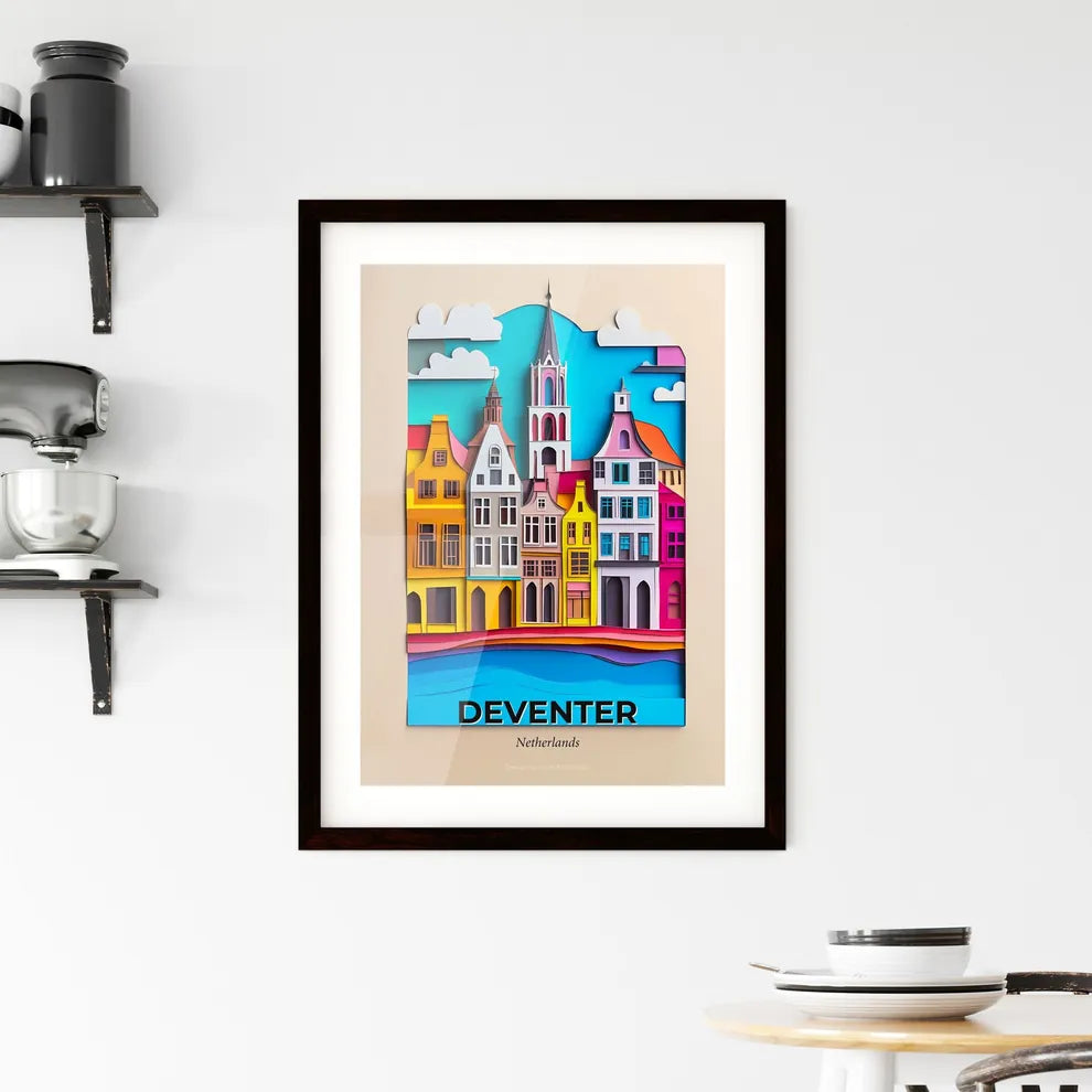 Vivid Deventer, Netherlands, Framed Wall Art