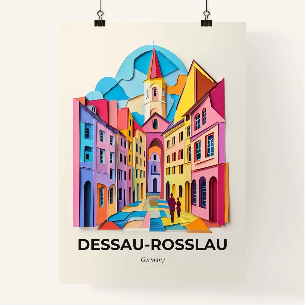 Vivid Dessa, Colorful Poster