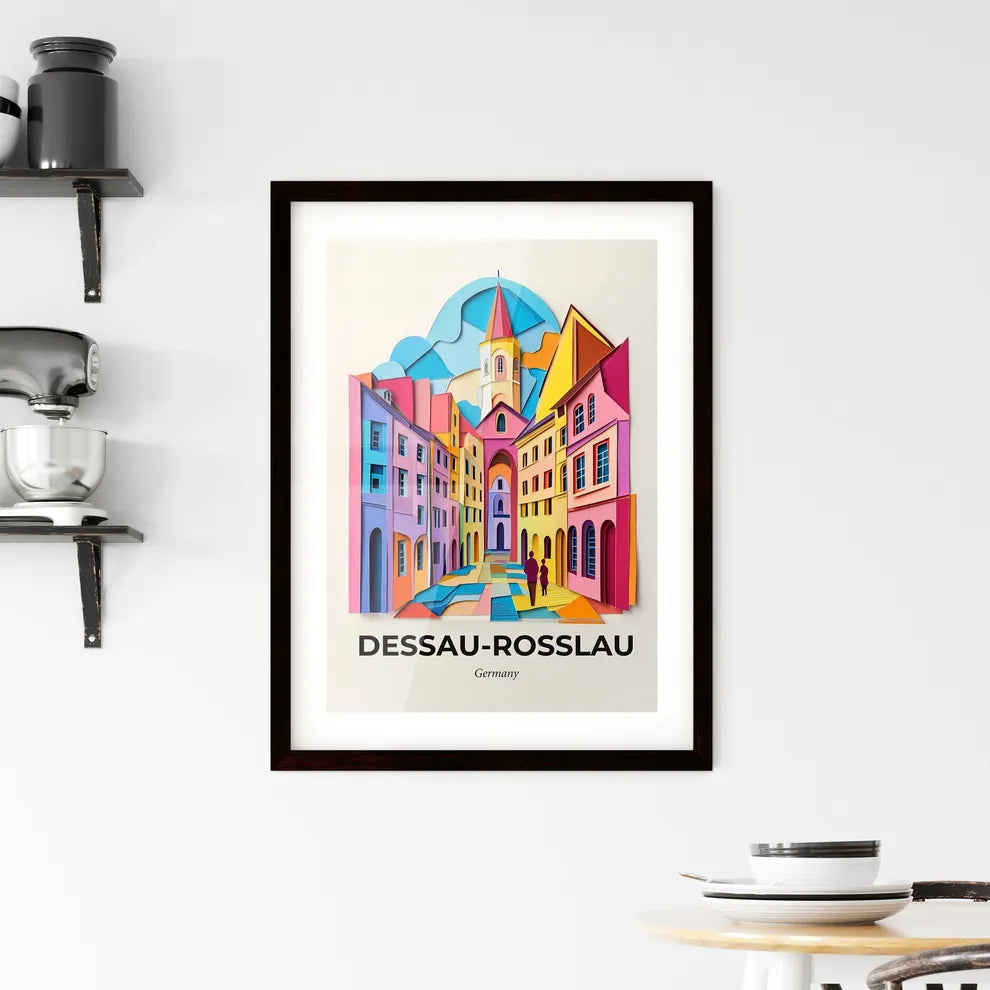 Vivid Dessa, Framed Wall Art