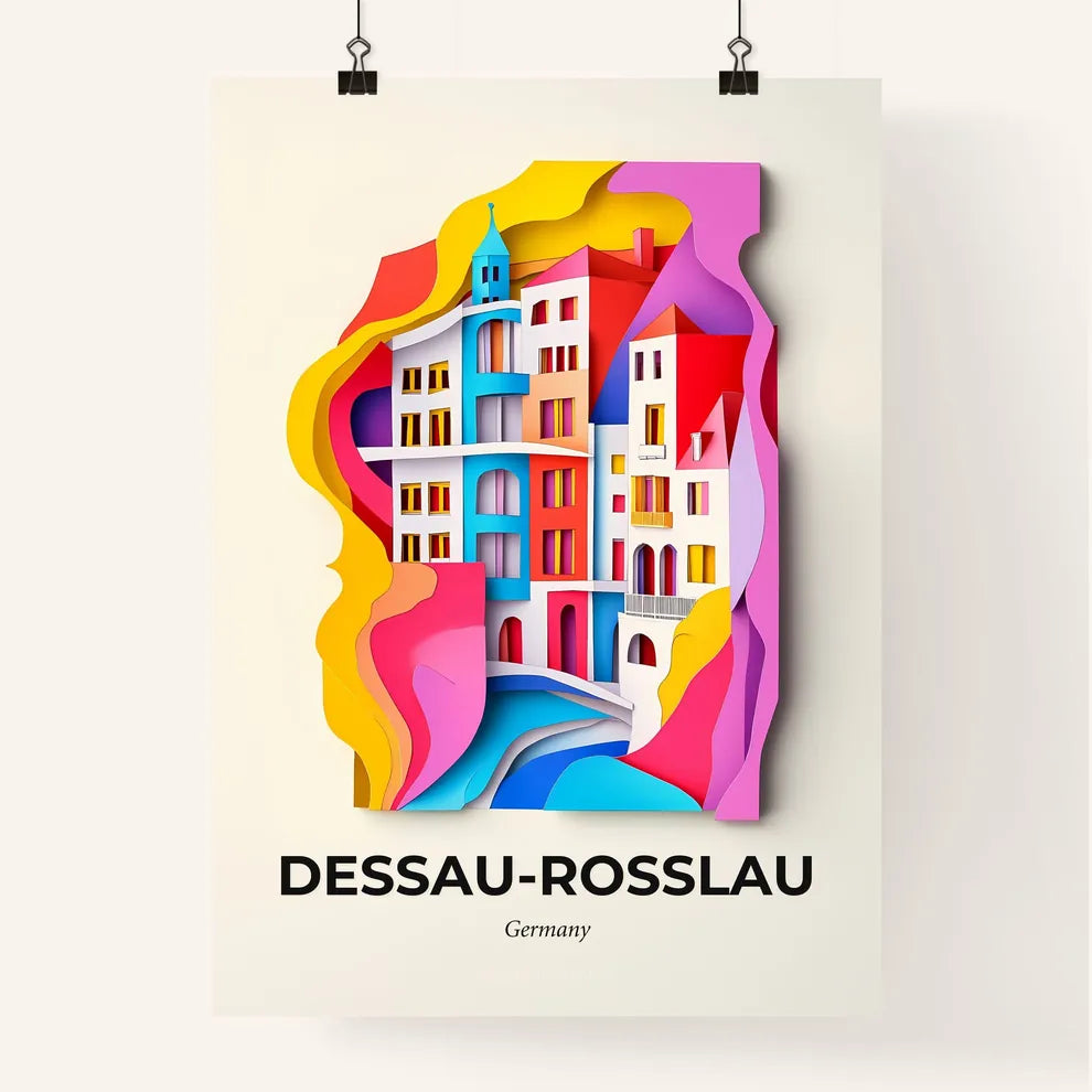 Vivid Dessa, Colorful Poster