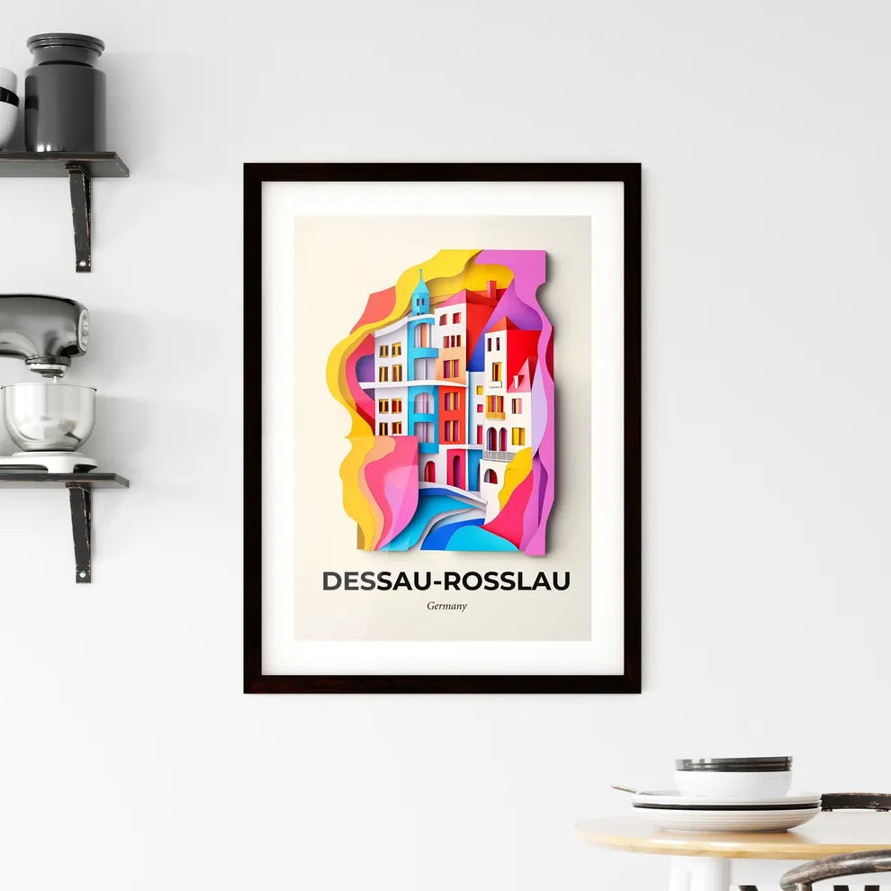 Vivid Dessa, Framed Wall Art