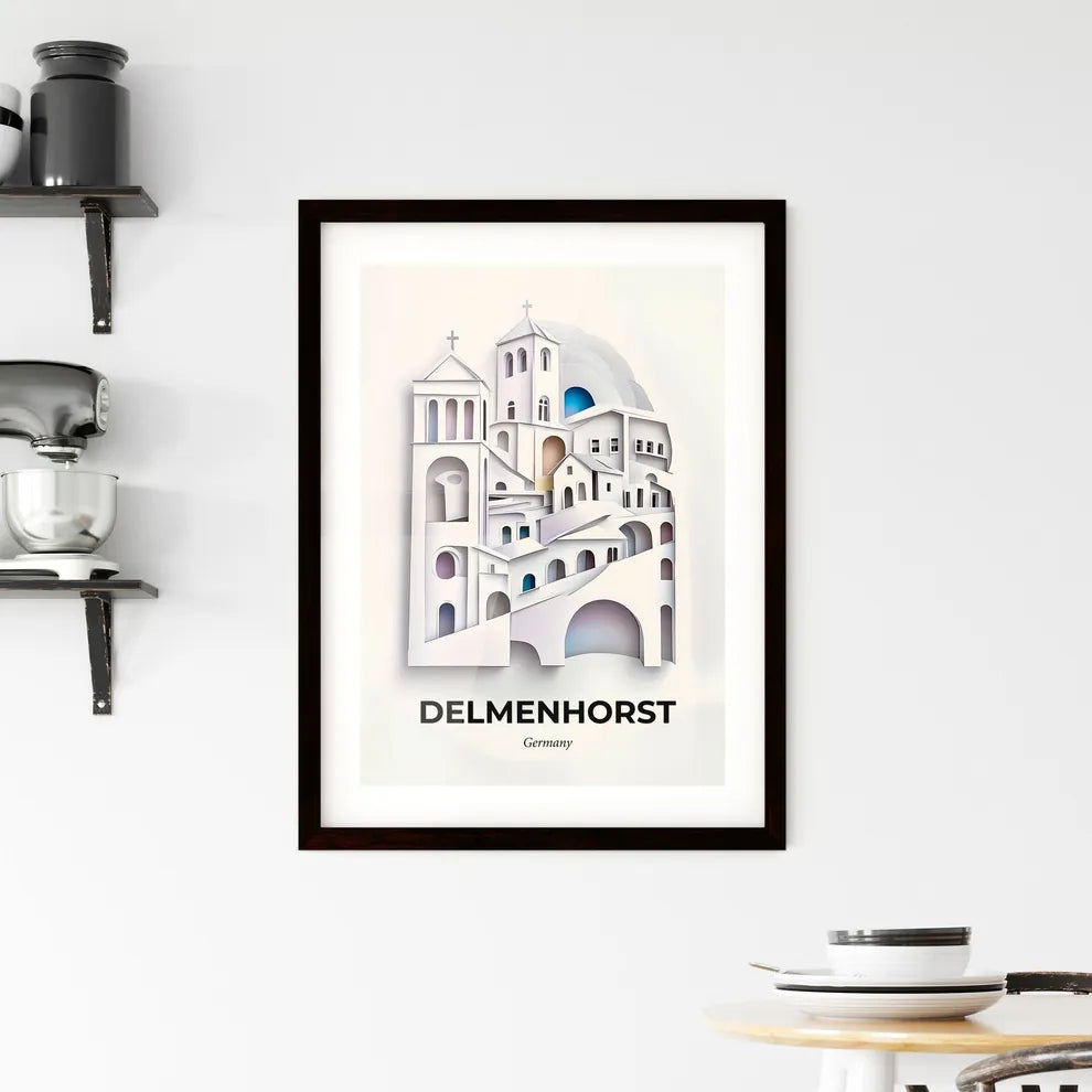 Vivid Delmenhorst, Germany, Framed Wall Art