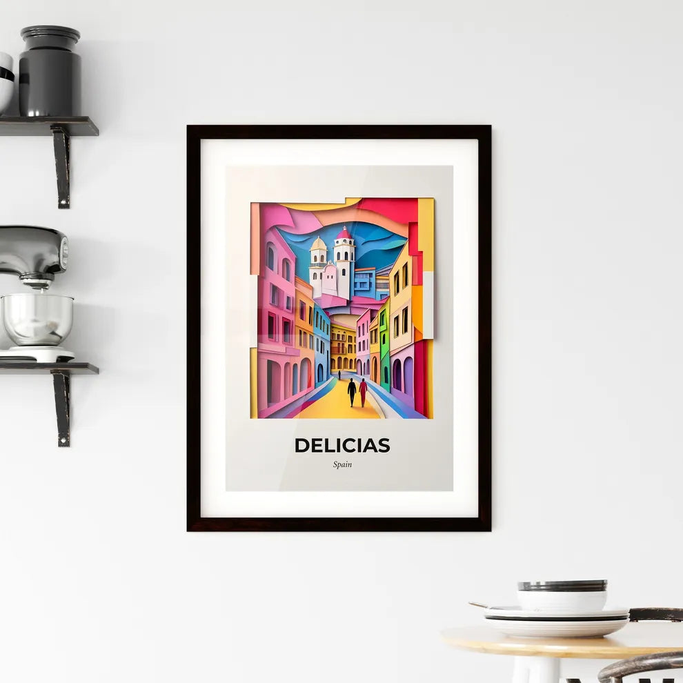 Vivid Delicias, Spain, Framed Wall Art