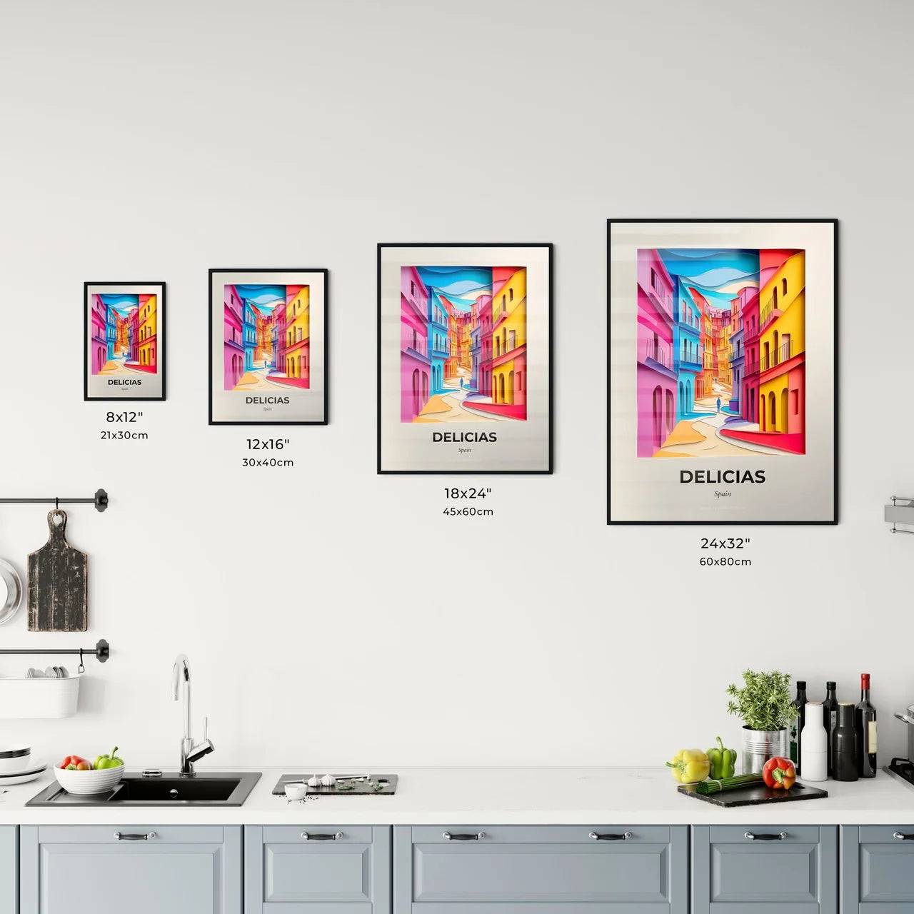 Vivid Delicias, Spain, Kitchen Art