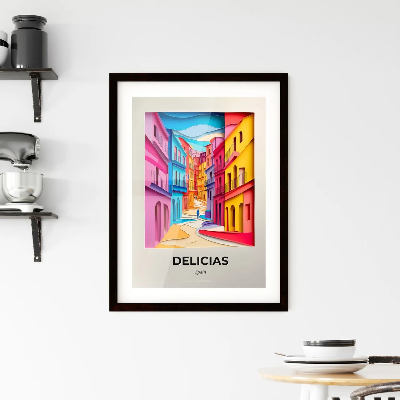 Vivid Delicias, Spain, Framed Wall Art