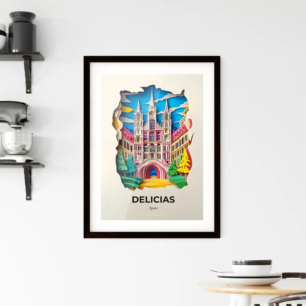 Vivid Delicias, Spain, Framed Wall Art