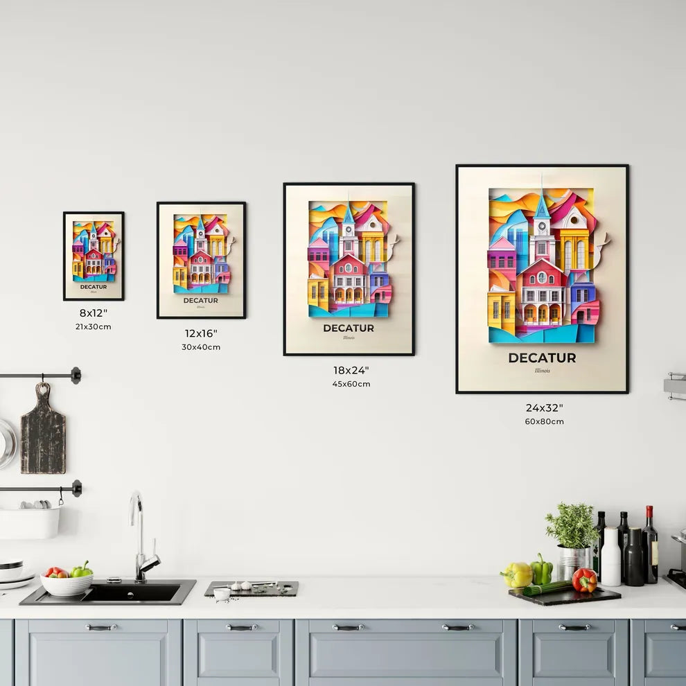 Vivid Decatur, Illinois, Kitchen Art