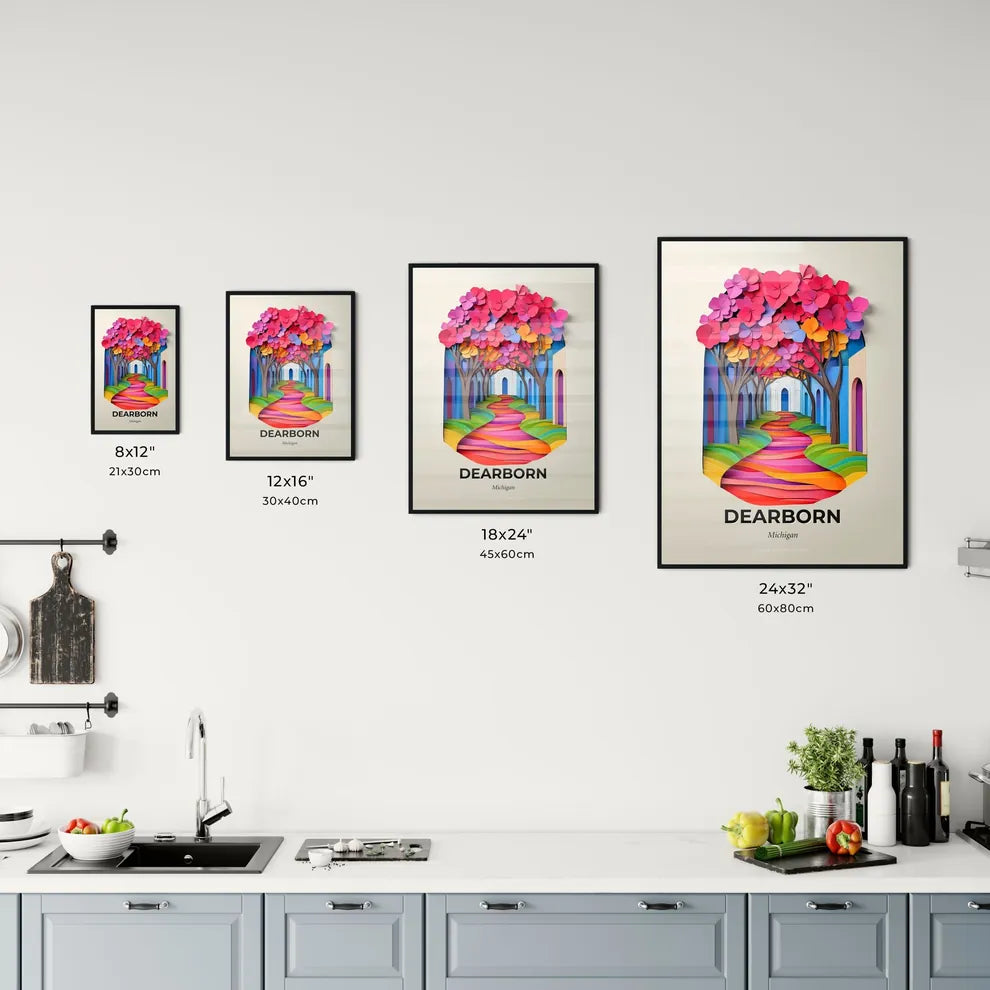 Vivid Dearborn, Michigan, Kitchen Art