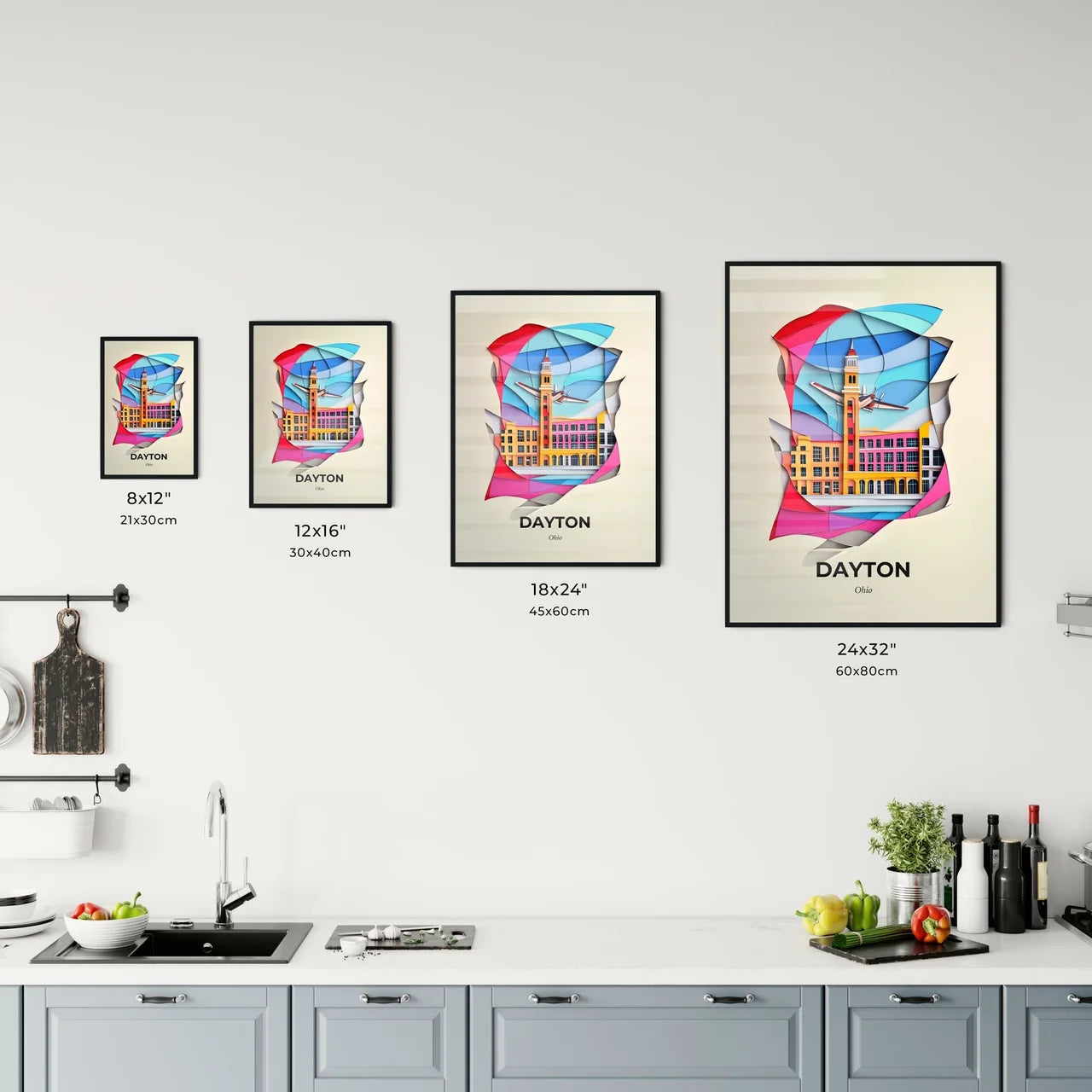 Vivid Dayton, Ohio, Kitchen Art